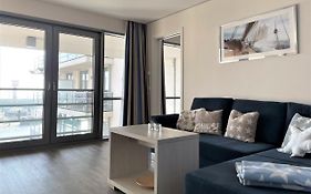 Apartmenthaus Hafenspitze Ap 11 - Seglerglück - Blickrichtung offene See